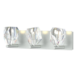 Hubbardton Forge - 201322-SKT-82-CR - Gatsby 3-Light Bath Sconce - Gatsby - Vintage Platinum