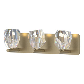 Hubbardton Forge - 201322-SKT-84-CR - Gatsby 3-Light Bath Sconce - Gatsby - Soft Gold