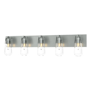 Hubbardton Forge - 201333-SKT-82-ZM0718 - Eos 5-Light Bath Sconce - Eos - Vintage Platinum