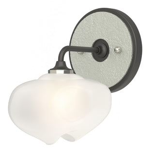 Hubbardton Forge - 201340-SKT-10-82-FD0710 - Ume 1-Light Curved Arm Bath Sconce - Ume - Black