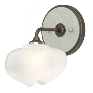 Hubbardton Forge - 201340-SKT-14-82-FD0710 - Ume 1-Light Curved Arm Bath Sconce - Ume - Oil Rubbed Bronze
