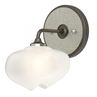 Hubbardton Forge - 201340-SKT-14-85-FD0710 - Ume 1-Light Curved Arm Bath Sconce - Ume - Oil Rubbed Bronze