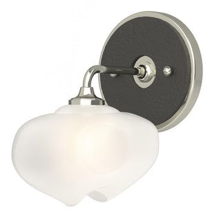 Hubbardton Forge - 201340-SKT-85-10-FD0710 - Ume 1-Light Curved Arm Bath Sconce - Ume - Sterling