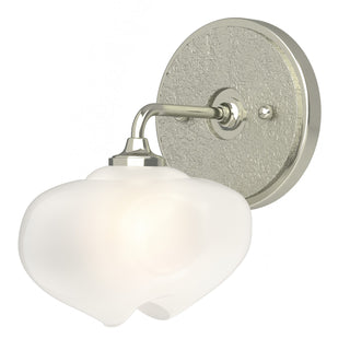 Hubbardton Forge - 201340-SKT-85-85-FD0710 - Ume 1-Light Curved Arm Bath Sconce - Ume - Sterling