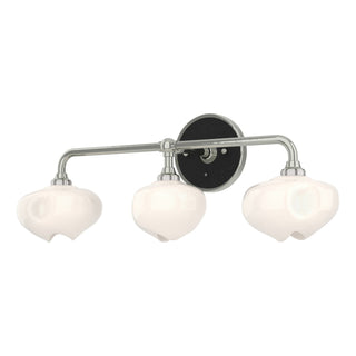 Hubbardton Forge - 201342-SKT-85-10-FD0710 - Ume 3-Light Curved Arm Bath Sconce - Ume - Sterling