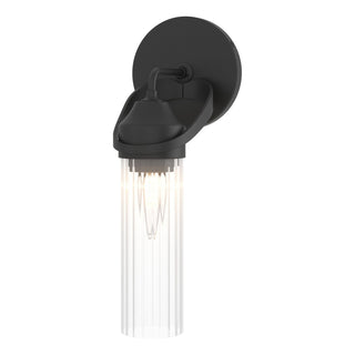 Hubbardton Forge - 201344-SKT-10-ZM0634 - Bow 1-Light Bath Sconce - Bow - Black