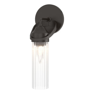 Hubbardton Forge - 201344-SKT-14-ZM0634 - Bow 1-Light Bath Sconce - Bow - Oil Rubbed Bronze