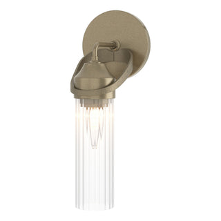 Hubbardton Forge - 201344-SKT-84-ZM0634 - Bow 1-Light Bath Sconce - Bow - Soft Gold