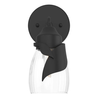 Hubbardton Forge - 201350-SKT-10-LL0330 - Lapas 1-Light Bath Sconce - Lapas - Black