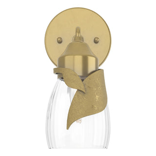 Hubbardton Forge - 201350-SKT-86-LL0330 - Lapas 1-Light Bath Sconce - Lapas - Modern Brass