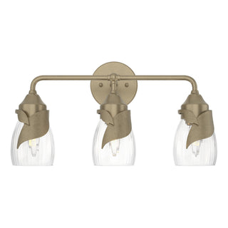 Hubbardton Forge - 201352-SKT-84-LL0330 - Lapas 3-Light Bath Sconce - Lapas - Soft Gold