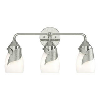 Hubbardton Forge - 201352-SKT-85-GG0330 - Lapas 3-Light Bath Sconce - Lapas - Sterling