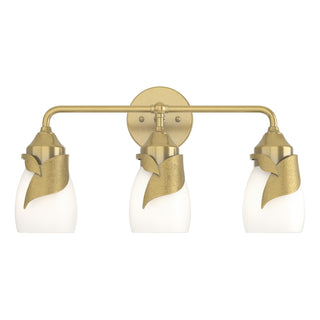 Hubbardton Forge - 201352-SKT-86-GG0330 - Lapas 3-Light Bath Sconce - Lapas - Modern Brass