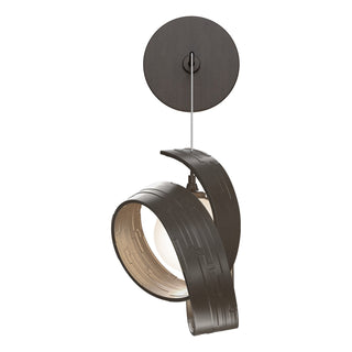 Hubbardton Forge - 201353-SKT-05-GG0711 - Riza Low Voltage Sconce - Riza - Bronze