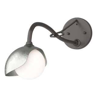 Hubbardton Forge - 201376-SKT-14-85-GG0711 - Brooklyn 1-Light Single Shade Long-Arm Sconce - Brooklyn - Oil Rubbed Bronze