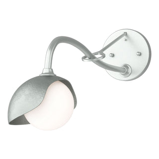 Hubbardton Forge - 201376-SKT-82-82-GG0711 - Brooklyn 1-Light Single Shade Long-Arm Sconce - Brooklyn - Vintage Platinum