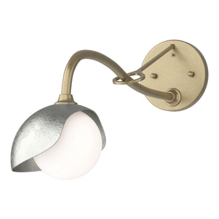 Hubbardton Forge - 201376-SKT-84-85-GG0711 - Brooklyn 1-Light Single Shade Long-Arm Sconce - Brooklyn - Soft Gold