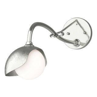 Hubbardton Forge - 201376-SKT-85-85-GG0711 - Brooklyn 1-Light Single Shade Long-Arm Sconce - Brooklyn - Sterling