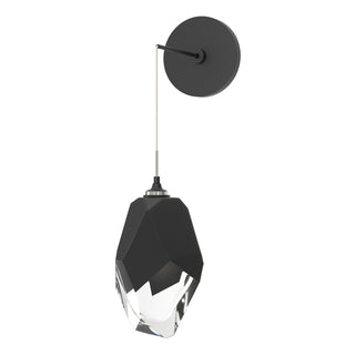 Hubbardton Forge - 201398-SKT-10-BP0755 - Chrysalis Large Low Voltage Sconce - Chrysalis - Black