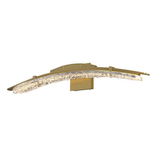 Hubbardton Forge - 202221-LED-86-ZM0751 - Glissade LED Bath Sconce - Glissade - Modern Brass