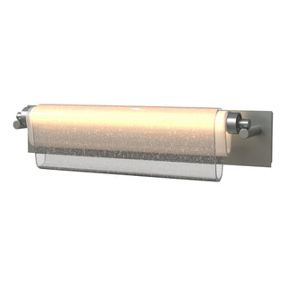 Hubbardton Forge - 202225-LED-82-ZS0740 - Draped Glass LED Bath Bar - Draped Glass - Vintage Platinum