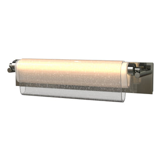 Hubbardton Forge - 202225-LED-85-ZS0740 - Draped Glass LED Bath Bar - Draped Glass - Sterling