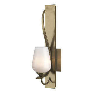Hubbardton Forge - 203035-SKT-86-GG0303 - Flora Sconce - Flora - Modern Brass