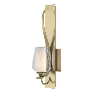 Hubbardton Forge - 203035-SKT-86-ZS0354 - Flora Sconce - Flora - Modern Brass