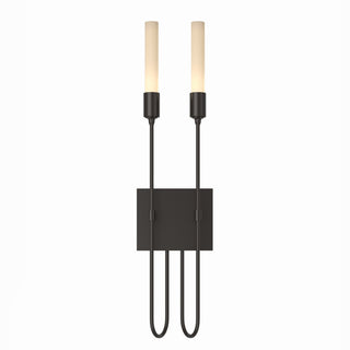 Hubbardton Forge - 203053-SKT-14 - Lisse 2 Light Sconce - Lisse - Oil Rubbed Bronze