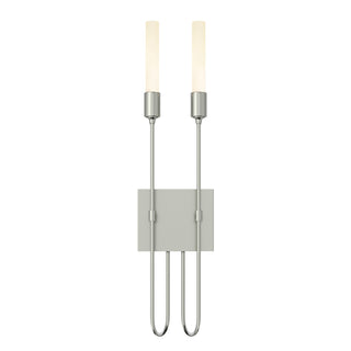 Hubbardton Forge - 203053-SKT-85 - Lisse 2 Light Sconce - Lisse - Sterling
