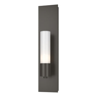 Hubbardton Forge - 204420-SKT-07-GG0392 - Pillar 1 Light Sconce - Pillar - Dark Smoke