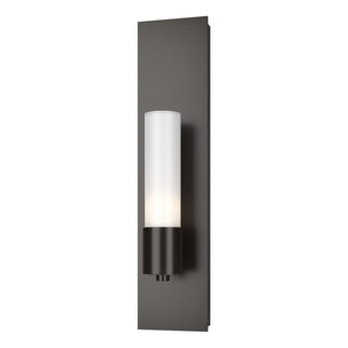 Hubbardton Forge - 204420-SKT-14-GG0392 - Pillar 1 Light Sconce - Pillar - Oil Rubbed Bronze