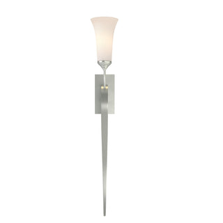 Hubbardton Forge - 204526-SKT-82-GG0068 - Sweeping Taper Sconce - Sweeping Taper - Vintage Platinum