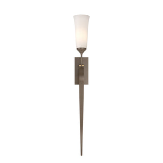 Hubbardton Forge - 204529-SKT-05-GG0350 - Sweeping Taper ADA Sconce - Sweeping Taper - Bronze