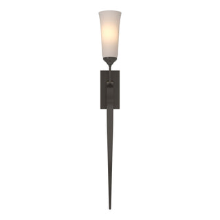 Hubbardton Forge - 204529-SKT-14-GG0350 - Sweeping Taper ADA Sconce - Sweeping Taper - Oil Rubbed Bronze
