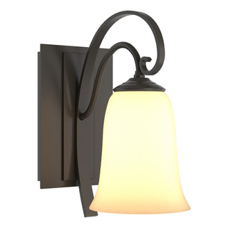 Hubbardton Forge - 204531-SKT-07-GG0035 - Scroll Sconce - Scroll - Dark Smoke