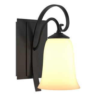Hubbardton Forge - 204531-SKT-10-GG0035 - Scroll Sconce - Scroll - Black