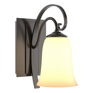 Hubbardton Forge - 204531-SKT-14-GG0035 - Scroll Sconce - Scroll - Oil Rubbed Bronze
