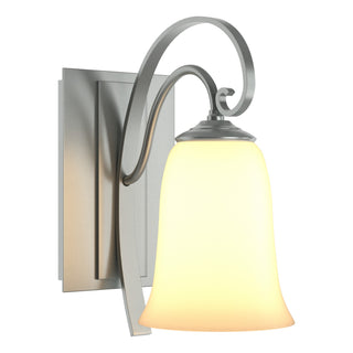 Hubbardton Forge - 204531-SKT-82-GG0035 - Scroll Sconce - Scroll - Vintage Platinum
