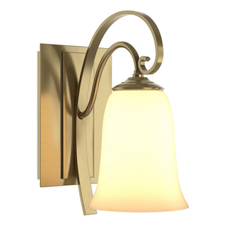 Hubbardton Forge - 204531-SKT-86-GG0035 - Scroll Sconce - Scroll - Modern Brass