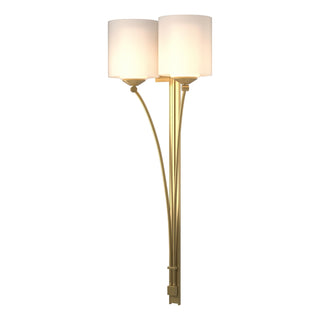 Hubbardton Forge - 204672-SKT-86-GG0169 - Formae Contemporary 2 Light Sconce - Formae - Modern Brass