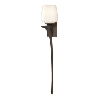 Hubbardton Forge - 204710-SKT-LFT-05-GG0236 - Antasia Single Glass 1 Light Sconce - Antasia - Bronze