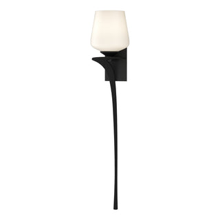 Hubbardton Forge - 204710-SKT-LFT-10-GG0236 - Antasia Single Glass 1 Light Sconce - Antasia - Black