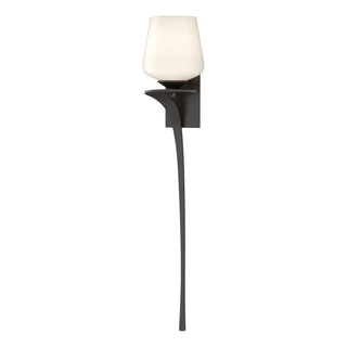 Hubbardton Forge - 204710-SKT-LFT-14-GG0236 - Antasia Single Glass 1 Light Sconce - Antasia - Oil Rubbed Bronze