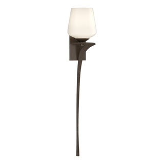 Hubbardton Forge - 204710-SKT-RGT-05-GG0236 - Antasia Single Glass 1 Light Sconce - Antasia - Bronze