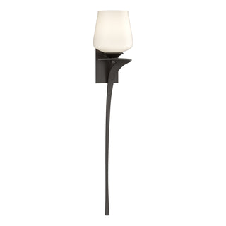 Hubbardton Forge - 204710-SKT-RGT-14-GG0236 - Antasia Single Glass 1 Light Sconce - Antasia - Oil Rubbed Bronze
