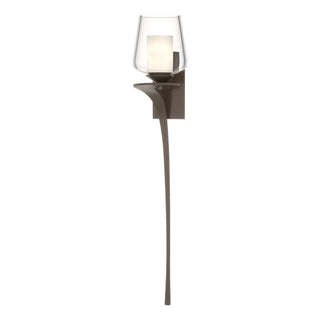 Hubbardton Forge - 204712-SKT-LFT-05-ZU0291 - Antasia Double Glass 1 Light Sconce - Antasia - Bronze