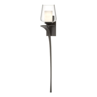 Hubbardton Forge - 204712-SKT-LFT-14-ZU0291 - Antasia Double Glass 1 Light Sconce - Antasia - Oil Rubbed Bronze