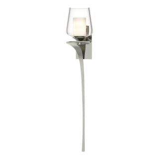 Hubbardton Forge - 204712-SKT-LFT-85-ZU0291 - Antasia Double Glass 1 Light Sconce - Antasia - Sterling