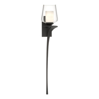 Hubbardton Forge - 204712-SKT-RGT-10-ZU0291 - Antasia Double Glass 1 Light Sconce - Antasia - Black
